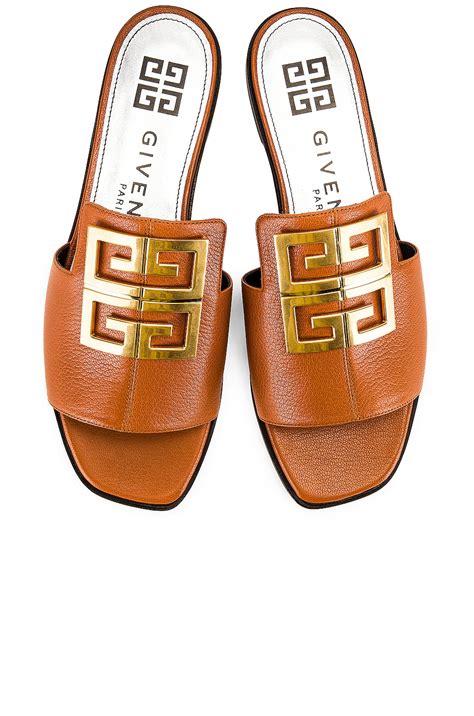 givenchy flat sandals|Givenchy 4g flat mule sandals.